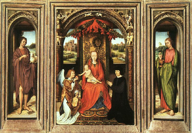 Triptych, Hans Memling